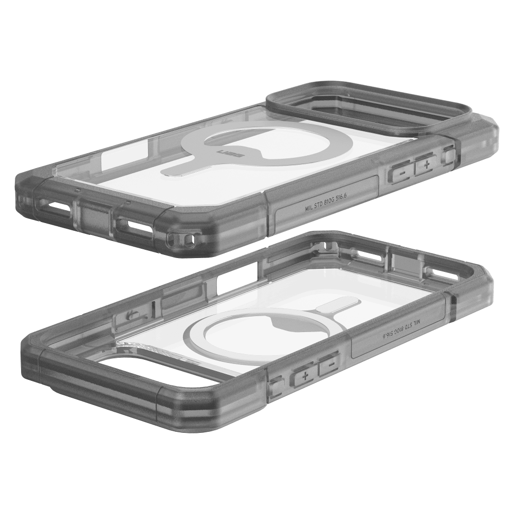 Urban Armor Gear (UAG) - Trooper MagSafe Case for Apple iPhone 17 Pro Max (2 Pieces) - Clear and Ash