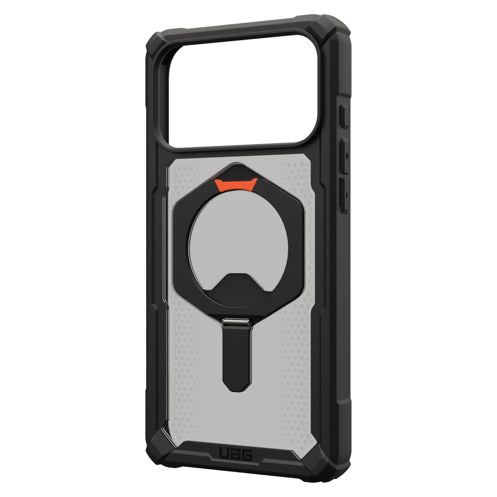 Urban Armor Gear (UAG) - Plasma XTE MagSafe Case for Apple iPhone 17 Pro Max - Black and Pop Orange