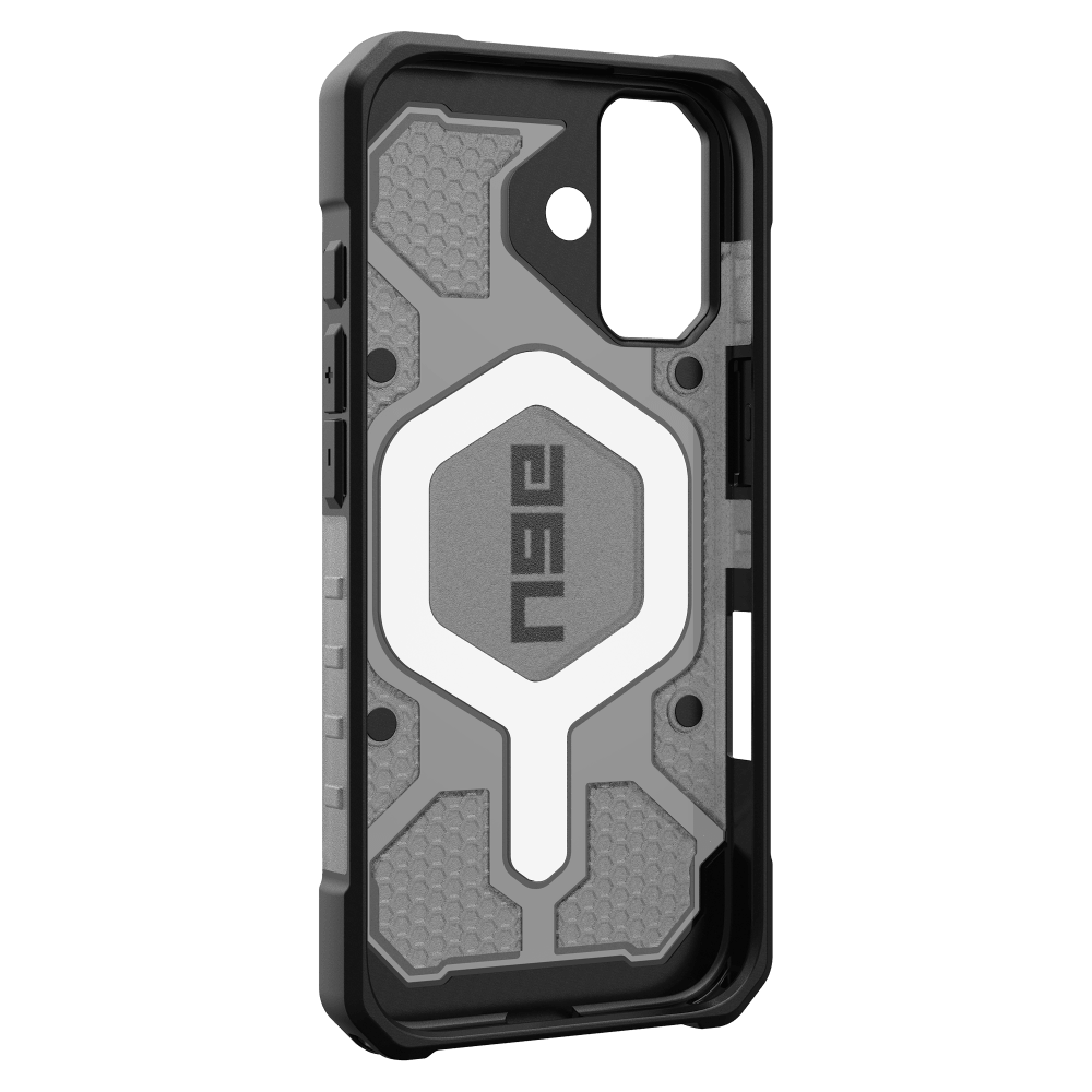 Urban Armor Gear (UAG) - Pathfinder Clear MagSafe Case for Apple iPhone 17 - Ash and Black