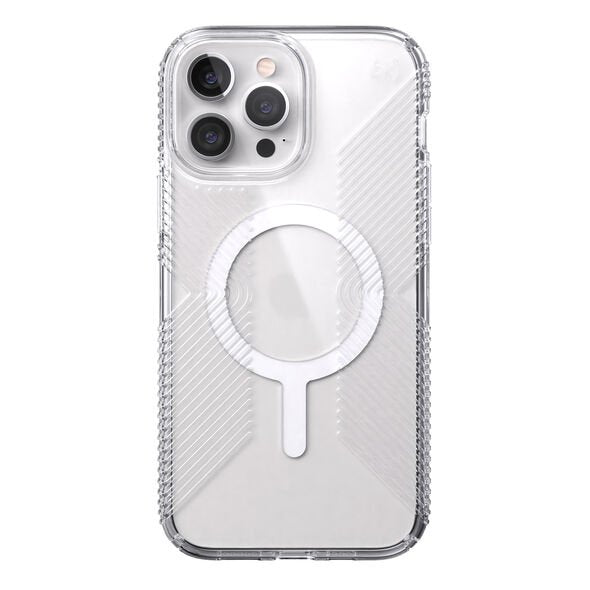 Speck Presidio Perfect-Clear Grip Case with MagSafe for iPhone 14 Pro