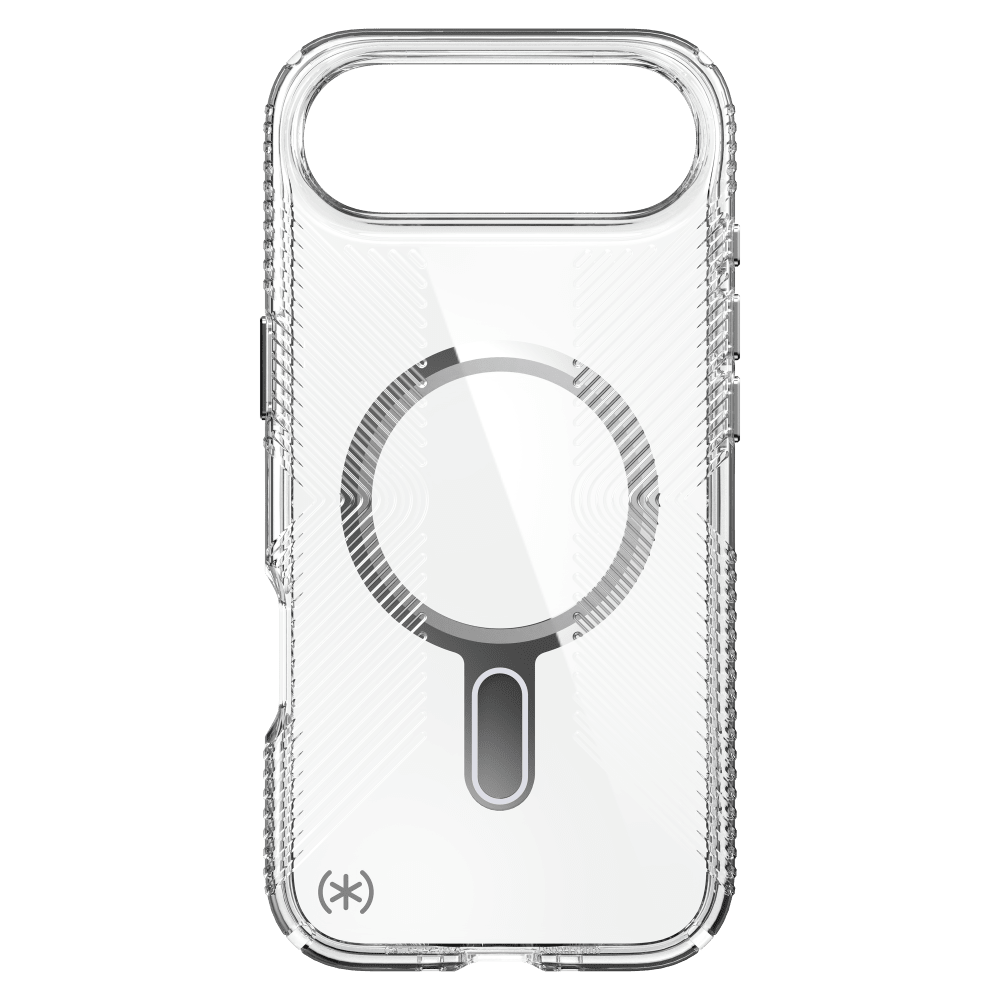 Speck - Presidio Perfect Clear Grip Case with ClickLock for Apple iPhone Series - Clear