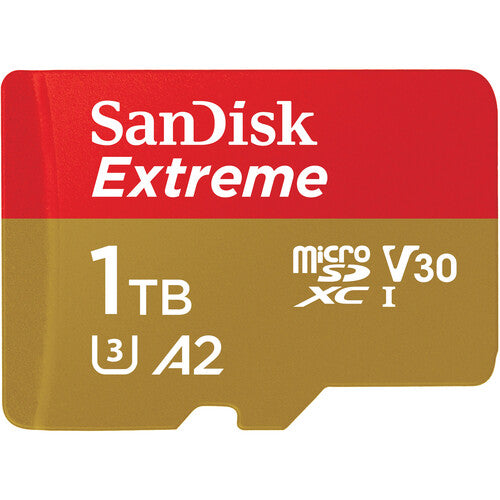 SanDisk Extreme UHS-I microSDXC Memory Card with SD Adapter