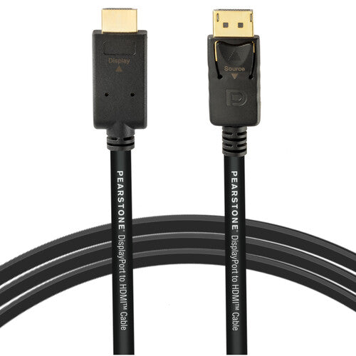 Pearstone DisplayPort to HDMI Cable