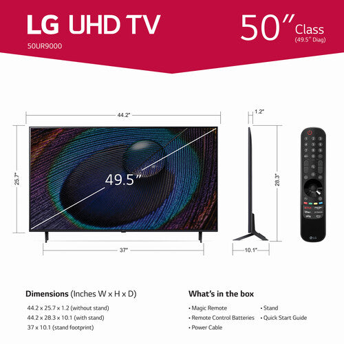 LG 50UR9000 50" 4K HDR Smart LED TV