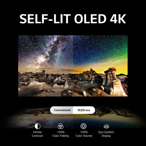 LG 55C3PUA 55" 4K HDR Smart OLED evo TV