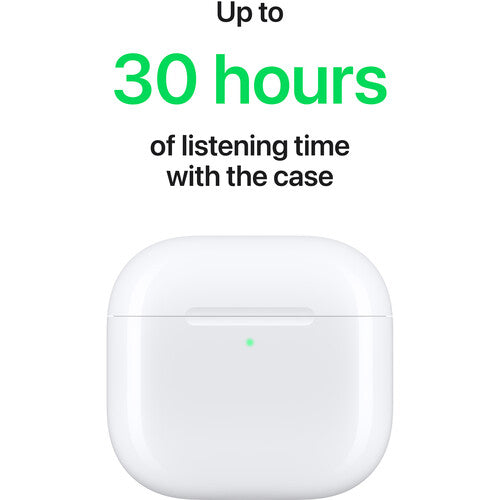 Apple AirPods with Active Noise Cancellation and USB-C Charging Case (4th Generation)