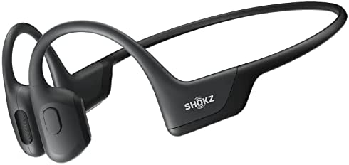 Shokz OpenRun Pro Premium Bone-Conduction Open-Ear Sport Headphones with Microphones (Black)