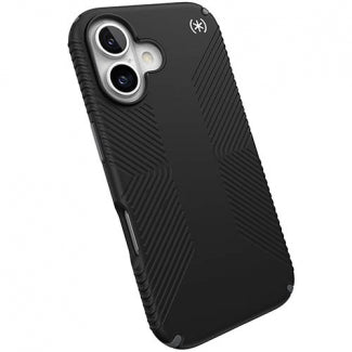 Speck - Presidio2 Grip MagSafe Case with for Apple iPhone 16 Plus - Black