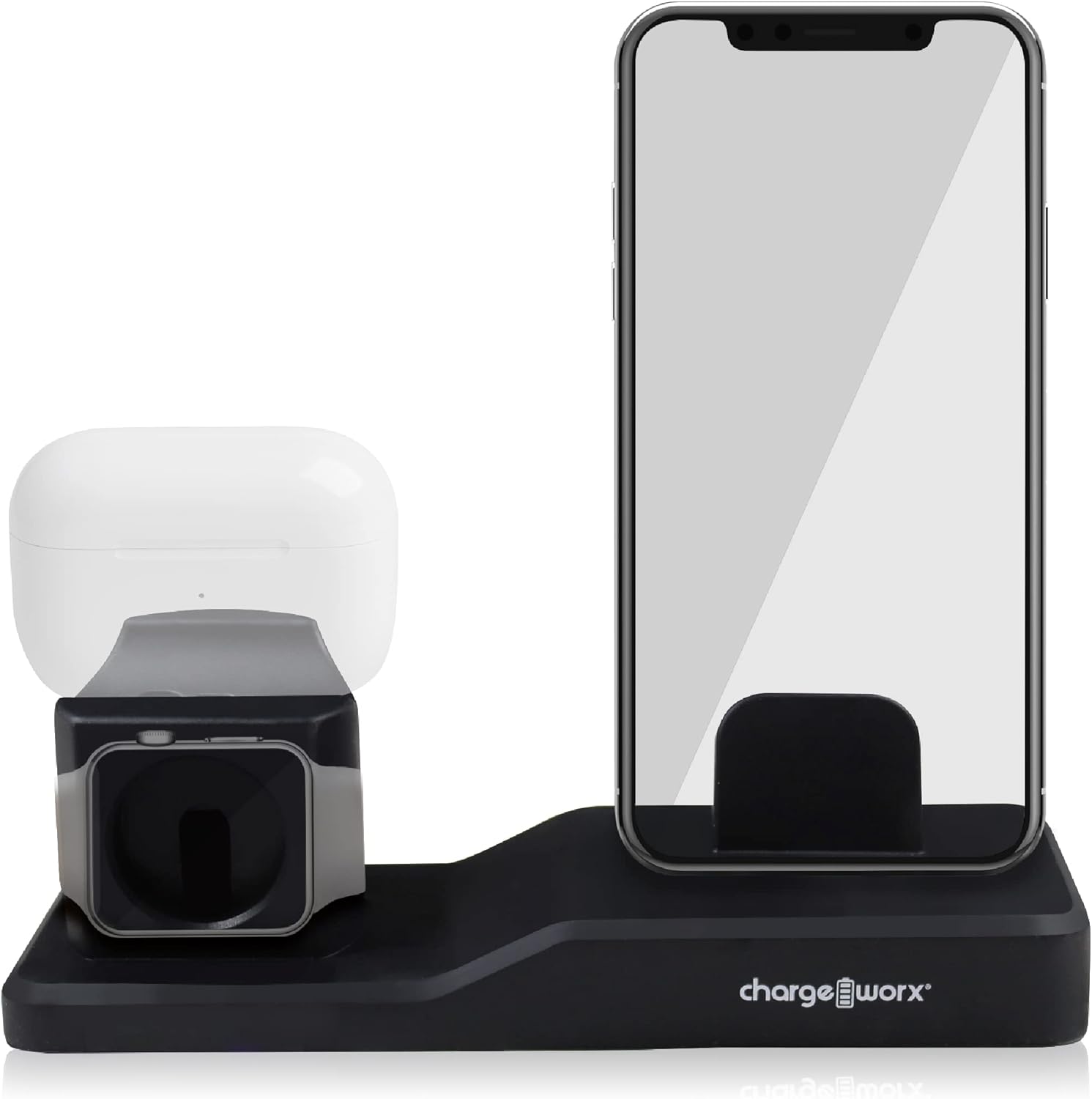 Chargeworx 3-In-1 Silicone Charging Station