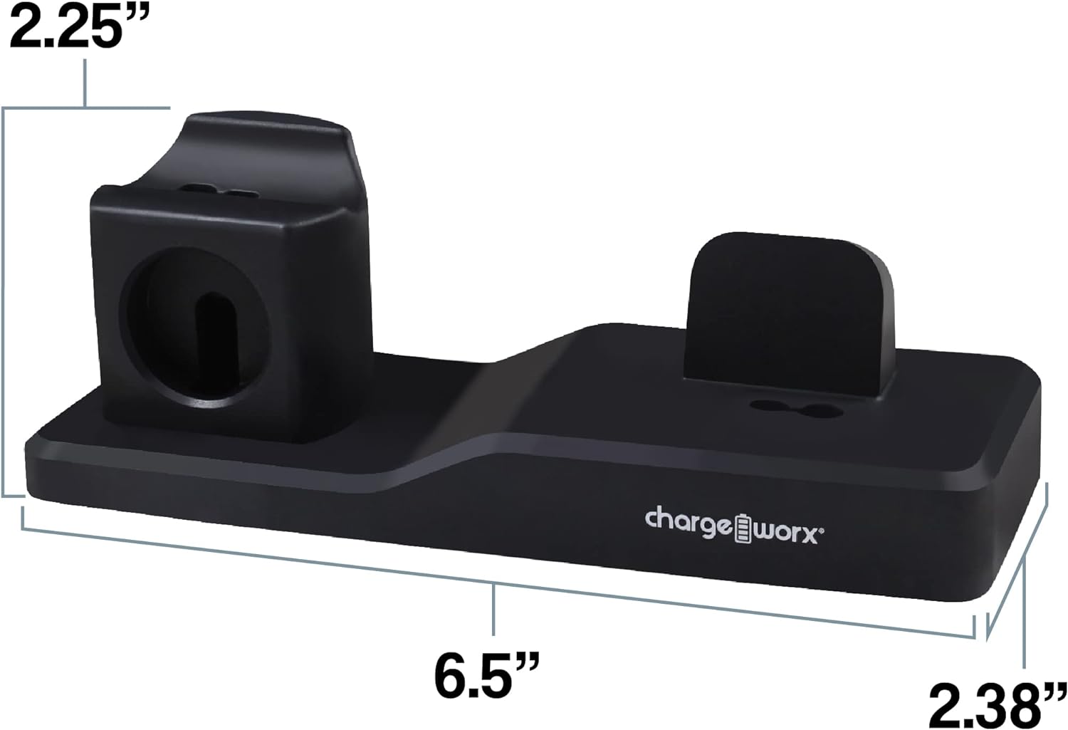 Chargeworx 3-In-1 Silicone Charging Station