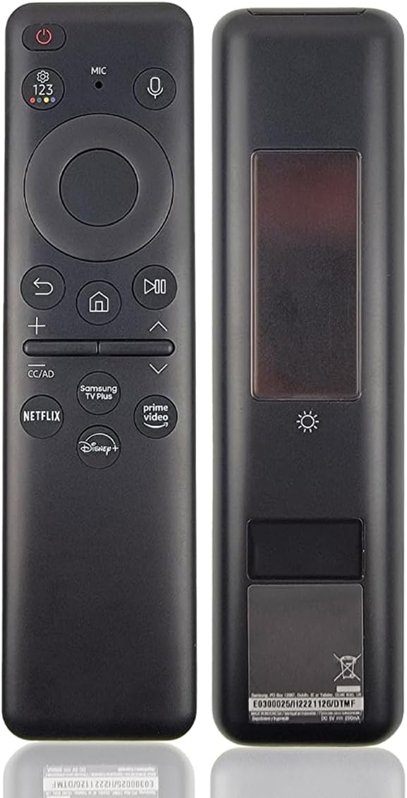 2023 Solar Samsung Bluetooth Smart Remote Control with Mic