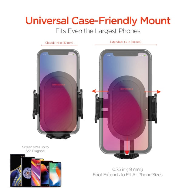 HyperGear 3-in-1 Phone Mount Kit