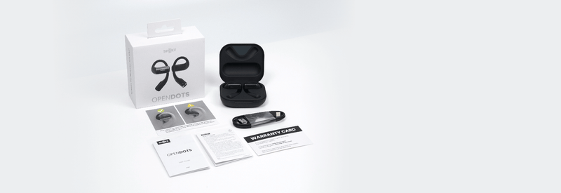Shokz OpenDots Open-Ear True Wireless Earbuds