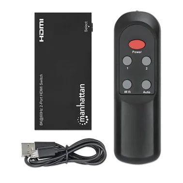 Manhattan® 8K at 60-Hz 2-Port HDMI® Switch