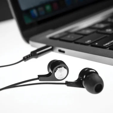 Maxell® Sync Up Wired In-Ear Earbuds with In-Line Mic and USB-C® Connector