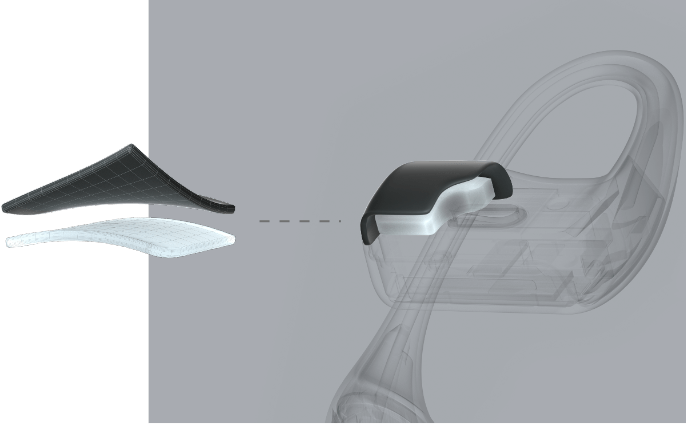 Shokz OpenDots Open-Ear True Wireless Earbuds