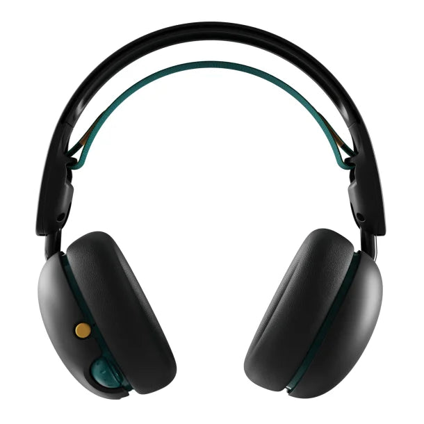 Skullcandy Grom Volume-Limited Bluetooth Kids Over-Ear Headphones with Microphone (Black and Verdigris)