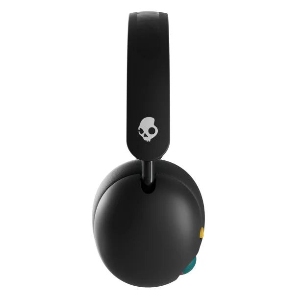 Skullcandy Grom Volume-Limited Bluetooth Kids Over-Ear Headphones with Microphone (Black and Verdigris)