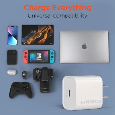 HyperGear® 30-Watt USB-C® Power Delivery Wall Charger with PPS