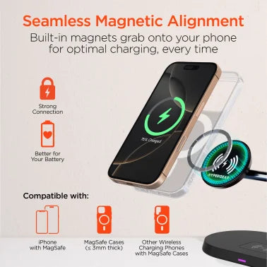 HyperGear® MaxCharge Pro 3-in-1 Wireless Charging Stand