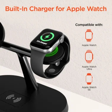 HyperGear® MaxCharge Pro 3-in-1 Wireless Charging Stand