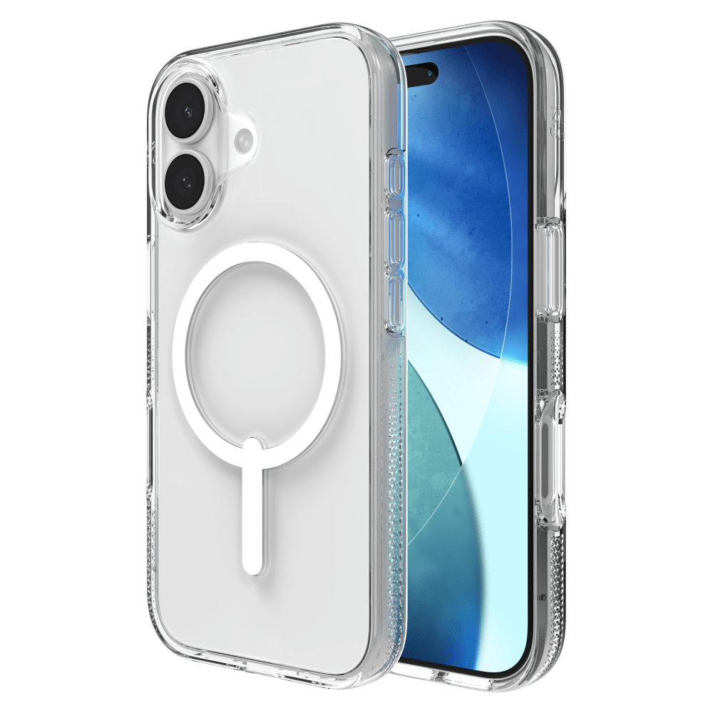ZAGG - Crystal Palace Snap MagSafe Case for Apple iPhone 17 Series - Clear
