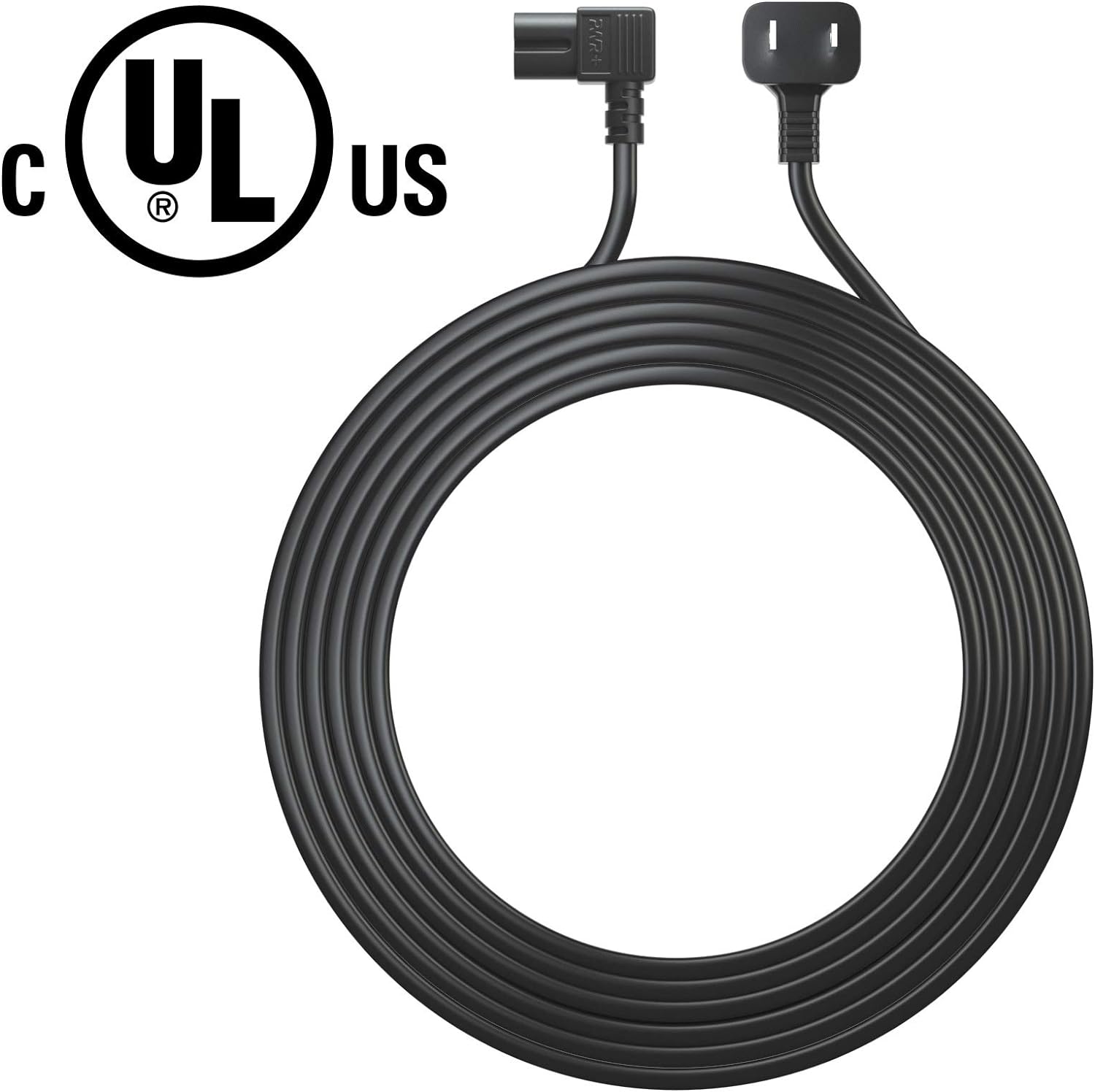 PWR+ Extra Long 12FT AC Power Cord (2 Prong/2 Slot)