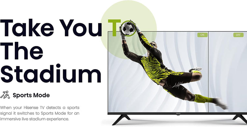 Hisense A4 Series 32-Inch Class HD Smart Android TV