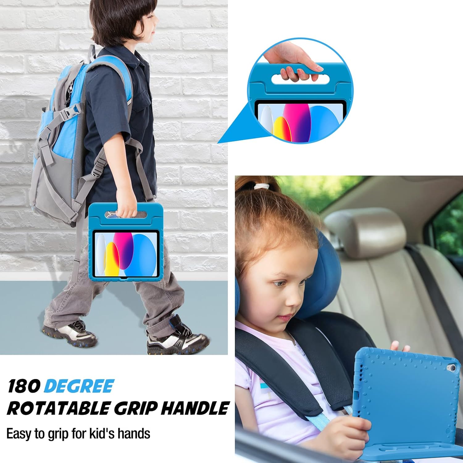 ProCase Kids Case for iPad A16 11th Generation 2025/iPad 10th Generation 2022