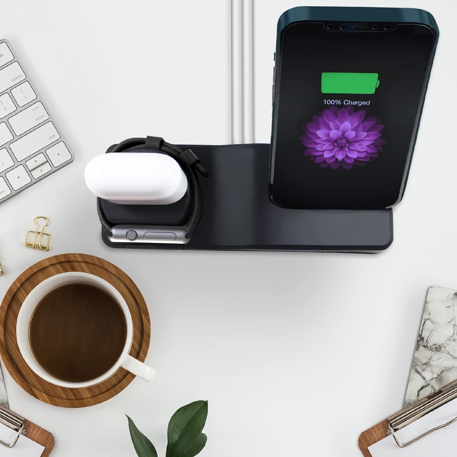 Chargeworx 3-In-1 Silicone Charging Station