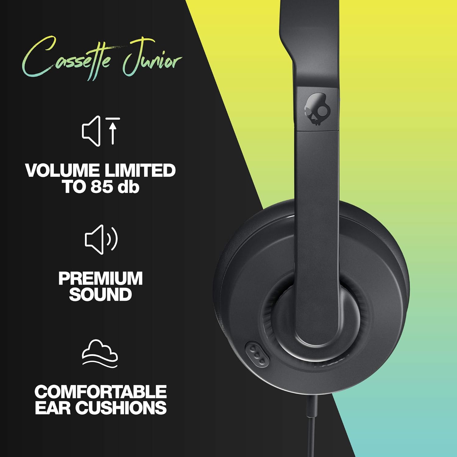 Skullcandy Cassette® Junior Wired Over-Ear Headphones with Microphone