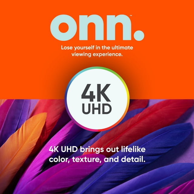 ONN 50 4K UHD Roku TV