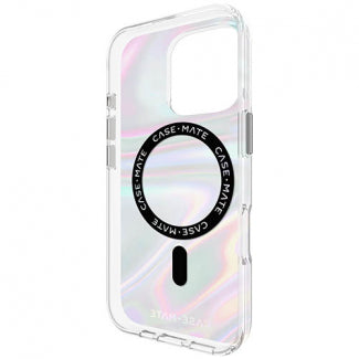 Case-Mate - Soap Bubble MagSafe Case for Apple iPhone 16 Pro - Iridescent