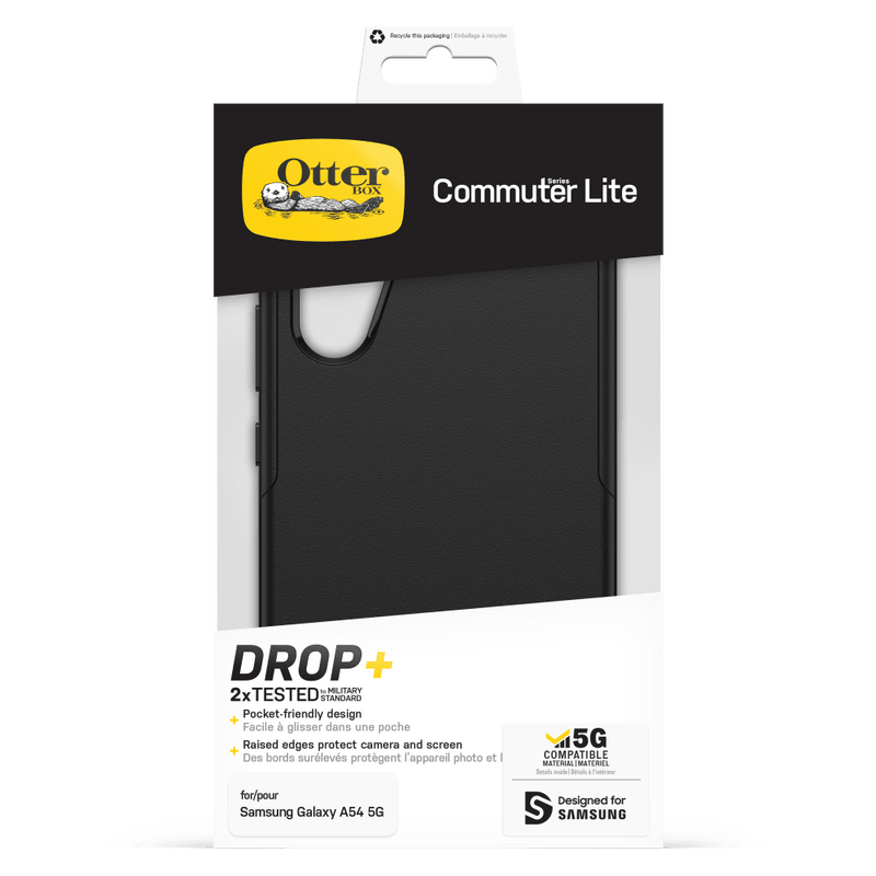 OtterBox Commuter Lite Case for Samsung Galaxy A54 5G (Black)