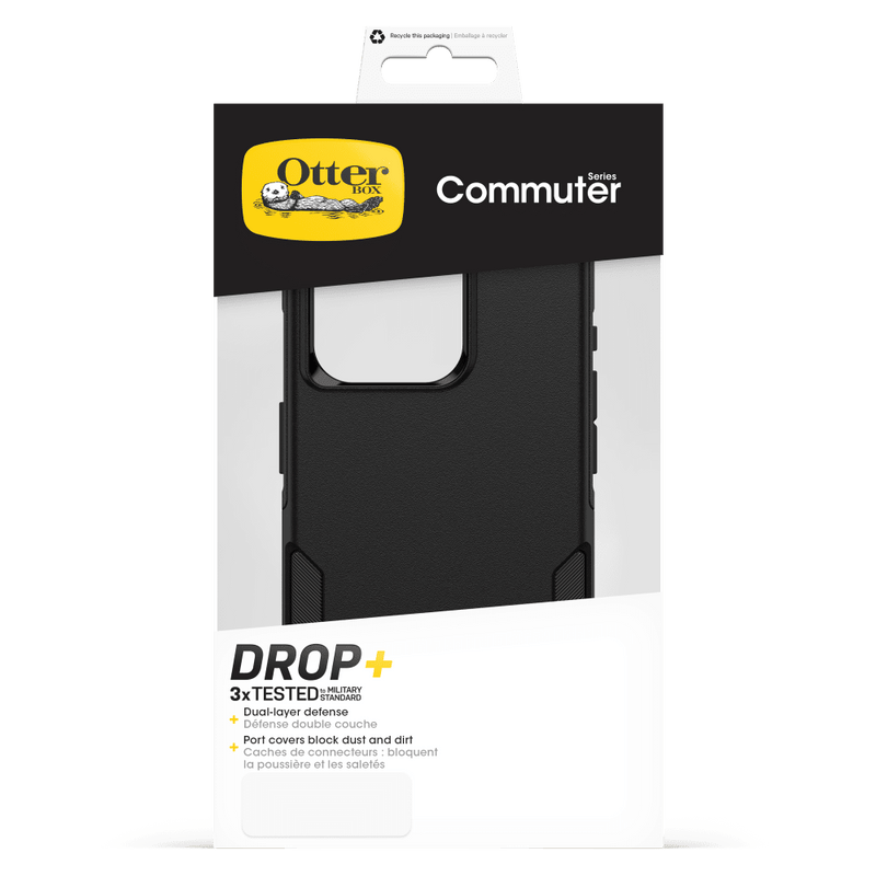 OtterBox Commuter Series Case for Apple iPhone 15 Pro (Black)
