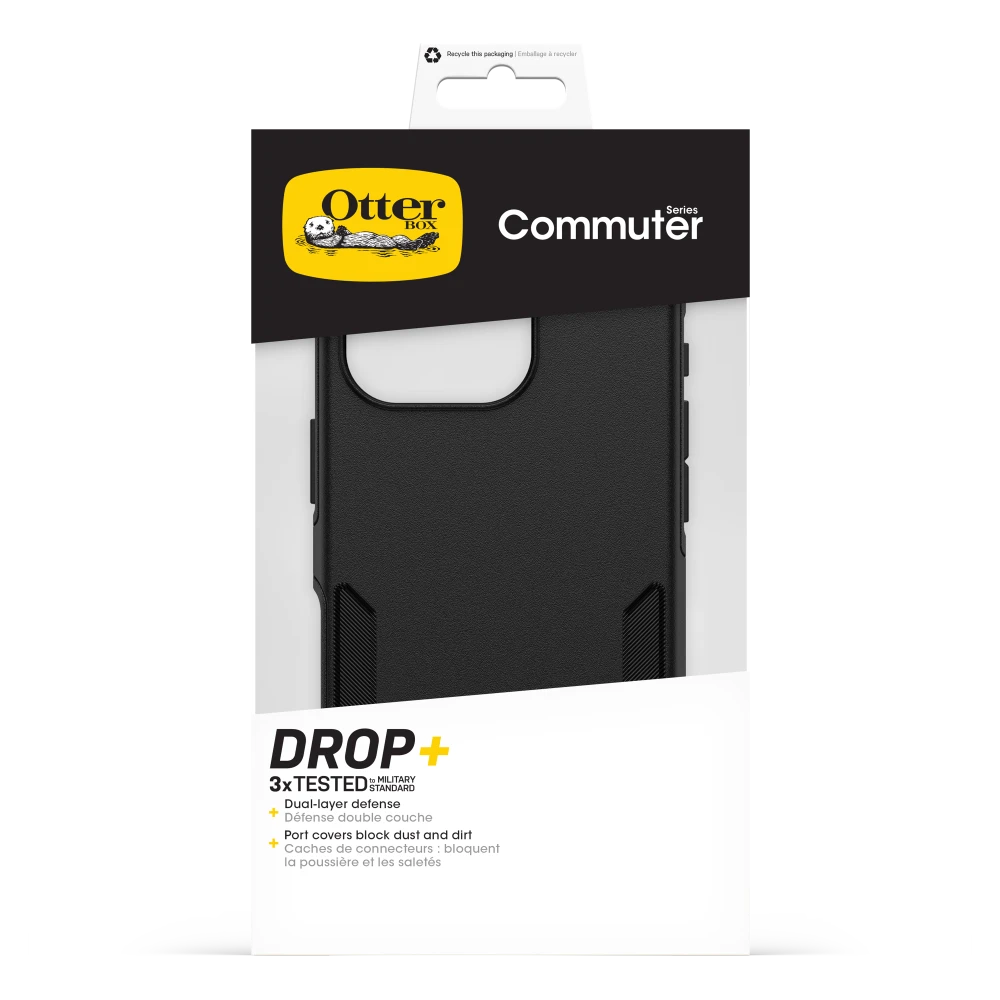 OtterBox - Commuter MagSafe Case for Apple iPhone 16 Pro - Black