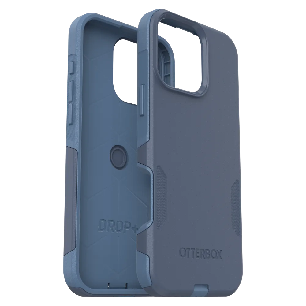 OtterBox - Commuter MagSafe Case for Apple iPhone 16 Pro Max - Baby Blue Jeans