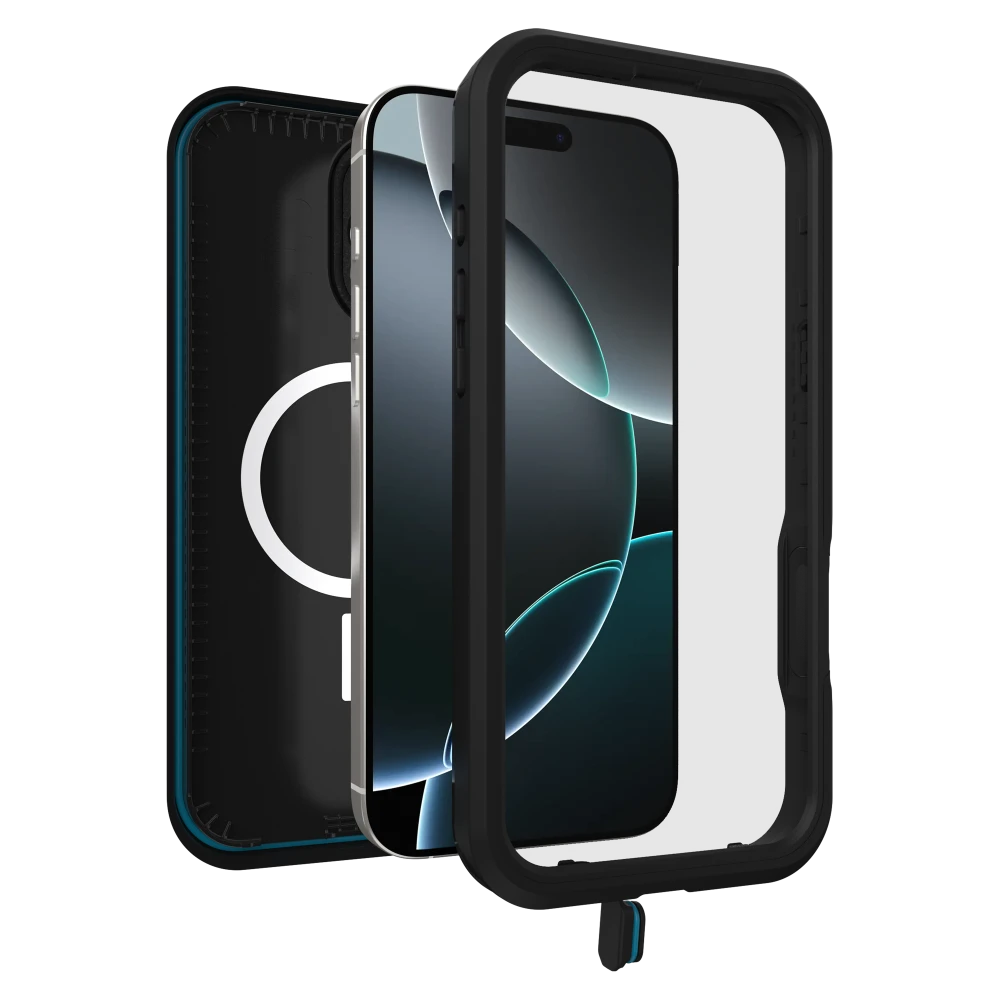 OtterBox - FRE MagSafe Case for Apple iPhone 16 Pro Max - Black