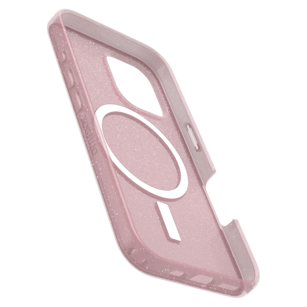 OtterBox - Symmetry Clear MagSafe Case for Apple iPhone 16 - Pink