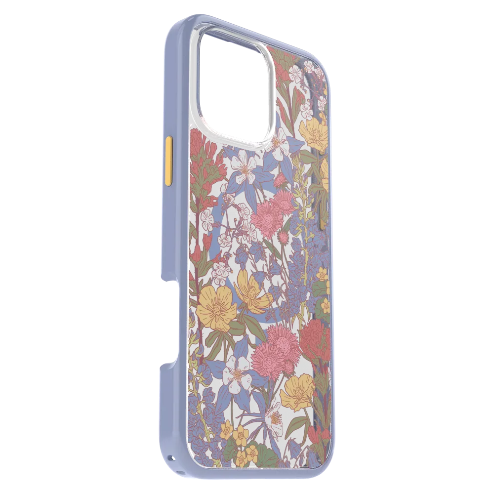 OtterBox - Symmetry Clear MagSafe Case for Apple iPhone 16 Pro Max - Co Wildflowers