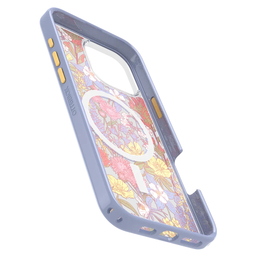 OtterBox - Symmetry Clear MagSafe Case for Apple iPhone 16 Pro Max - Co Wildflowers