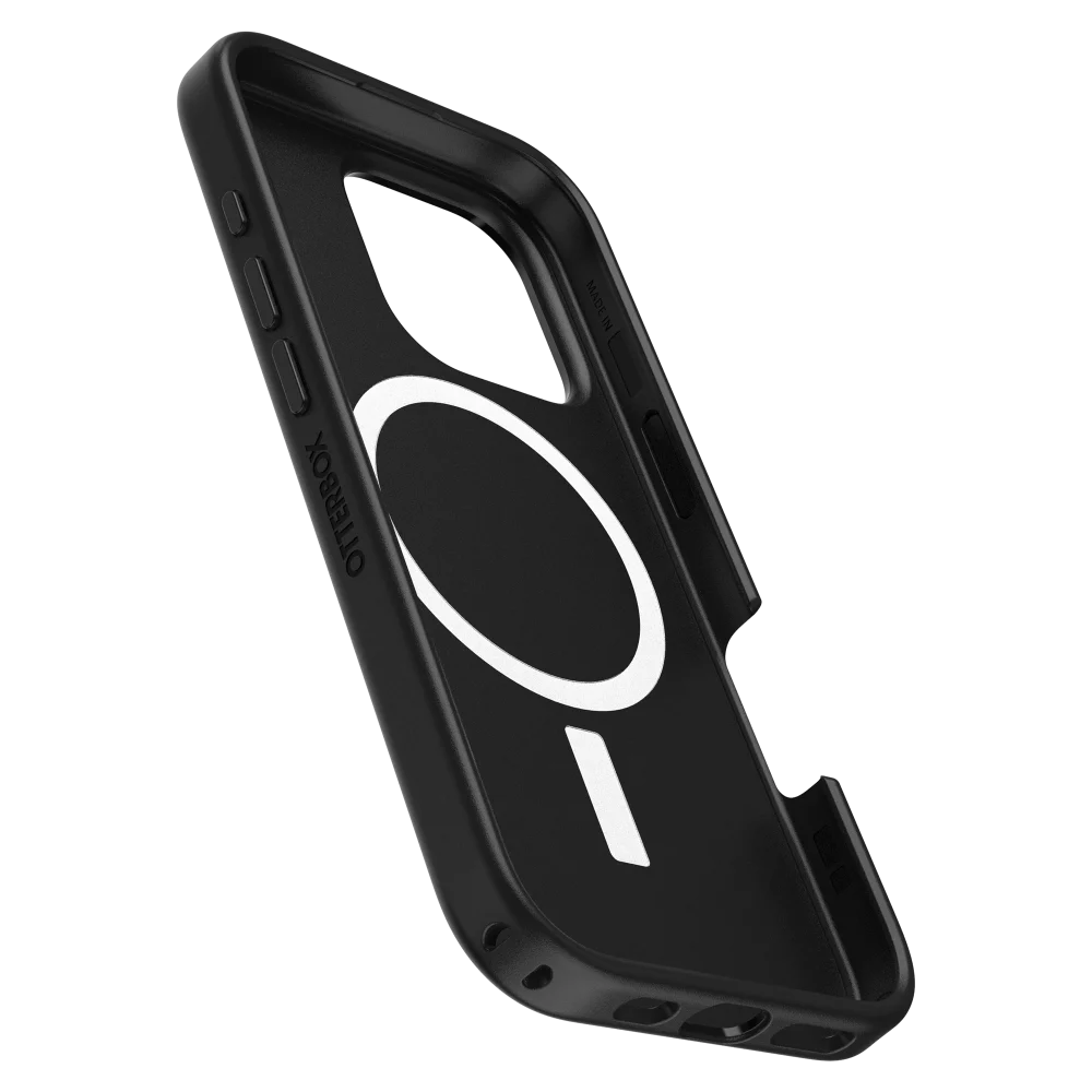 OtterBox - Symmetry Clear MagSafe Case for Apple iPhone 16 Pro Max - Black