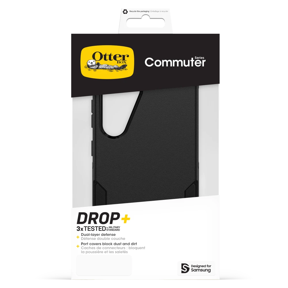 OtterBox - Commuter Case for Samsung Galaxy S25 - Black
