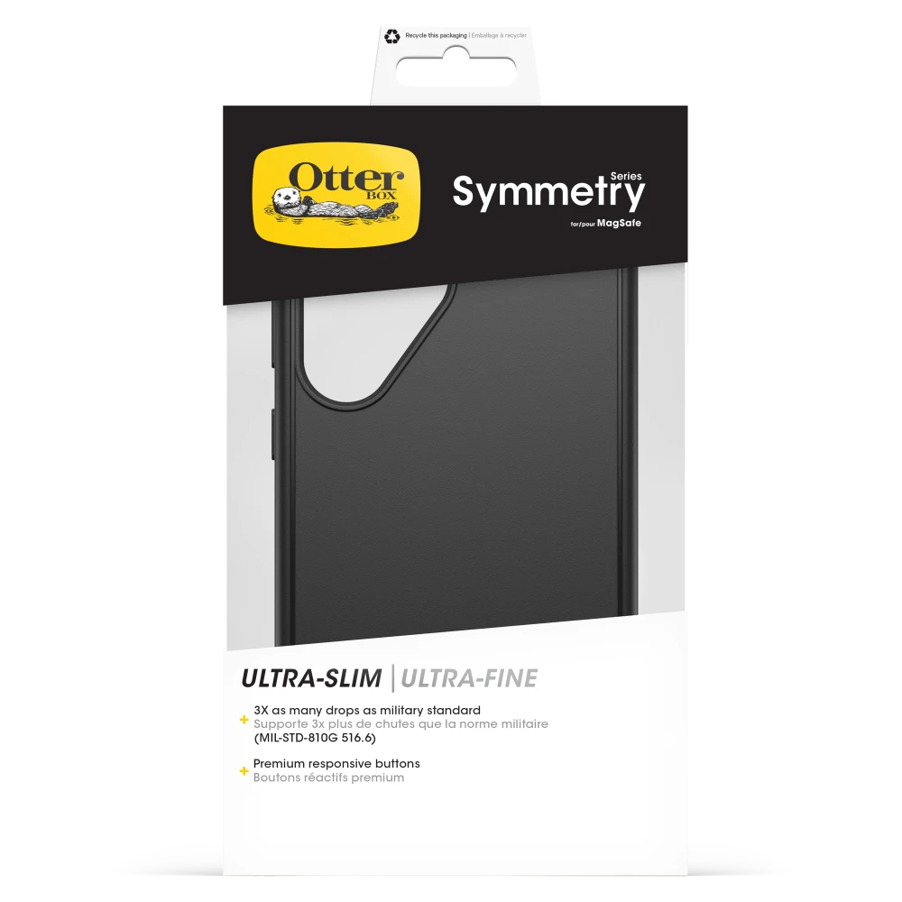 OtterBox - Symmetry Magnetic Case for Samsung Galaxy S25 Ultra - Black