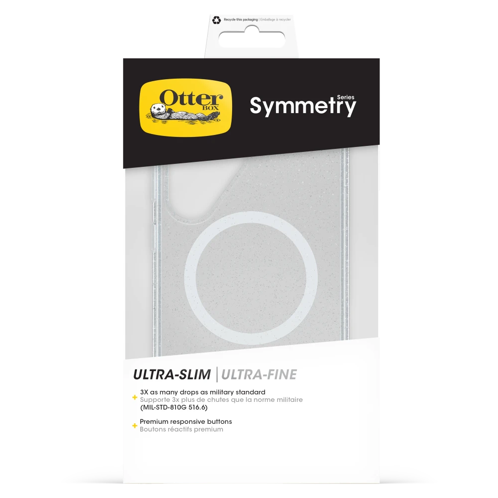OtterBox - Symmetry Clear Magnetic Case for Samsung Galaxy S25 Ultra - Stardust 3.0