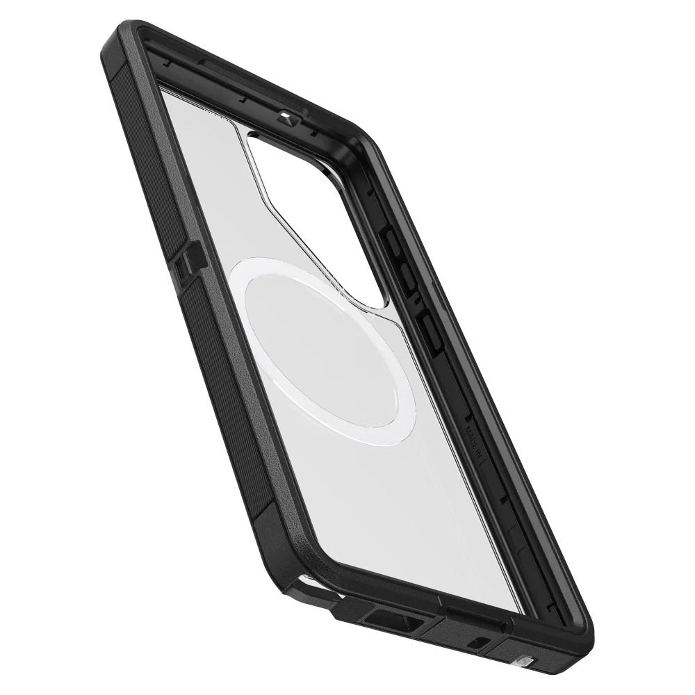 OtterBox - Defender Pro XT Clear Magnetic Case for Samsung Galaxy S25 Ultra - Dark Side