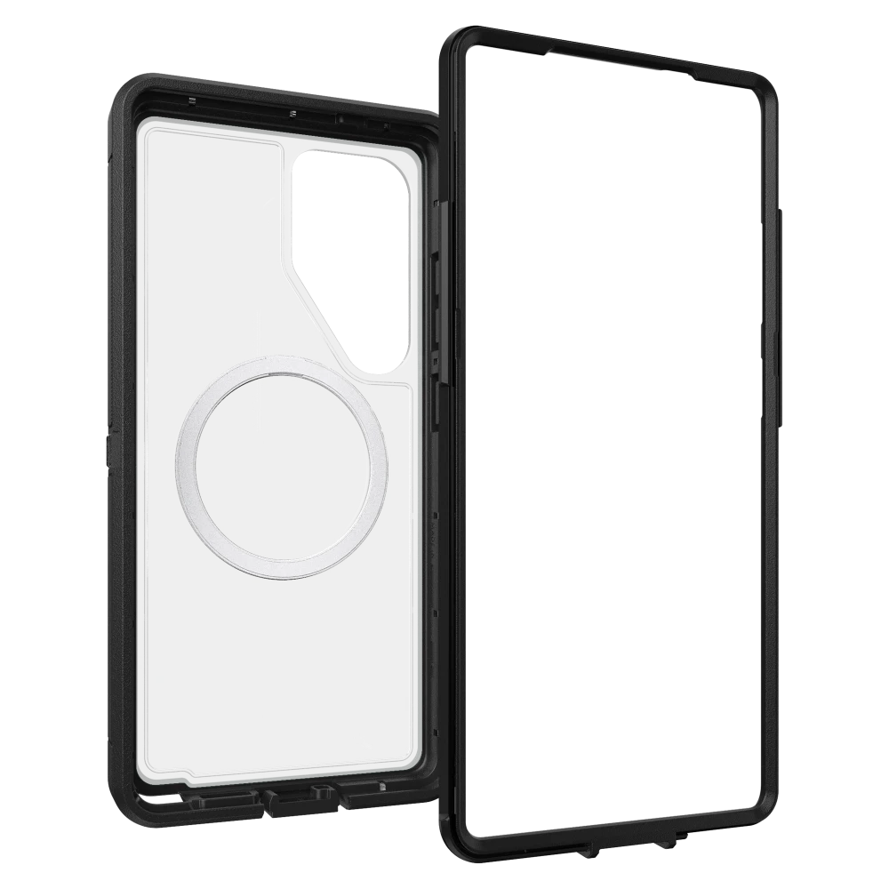 OtterBox - Defender Pro XT Clear Magnetic Case for Samsung Galaxy S25 Ultra - Dark Side