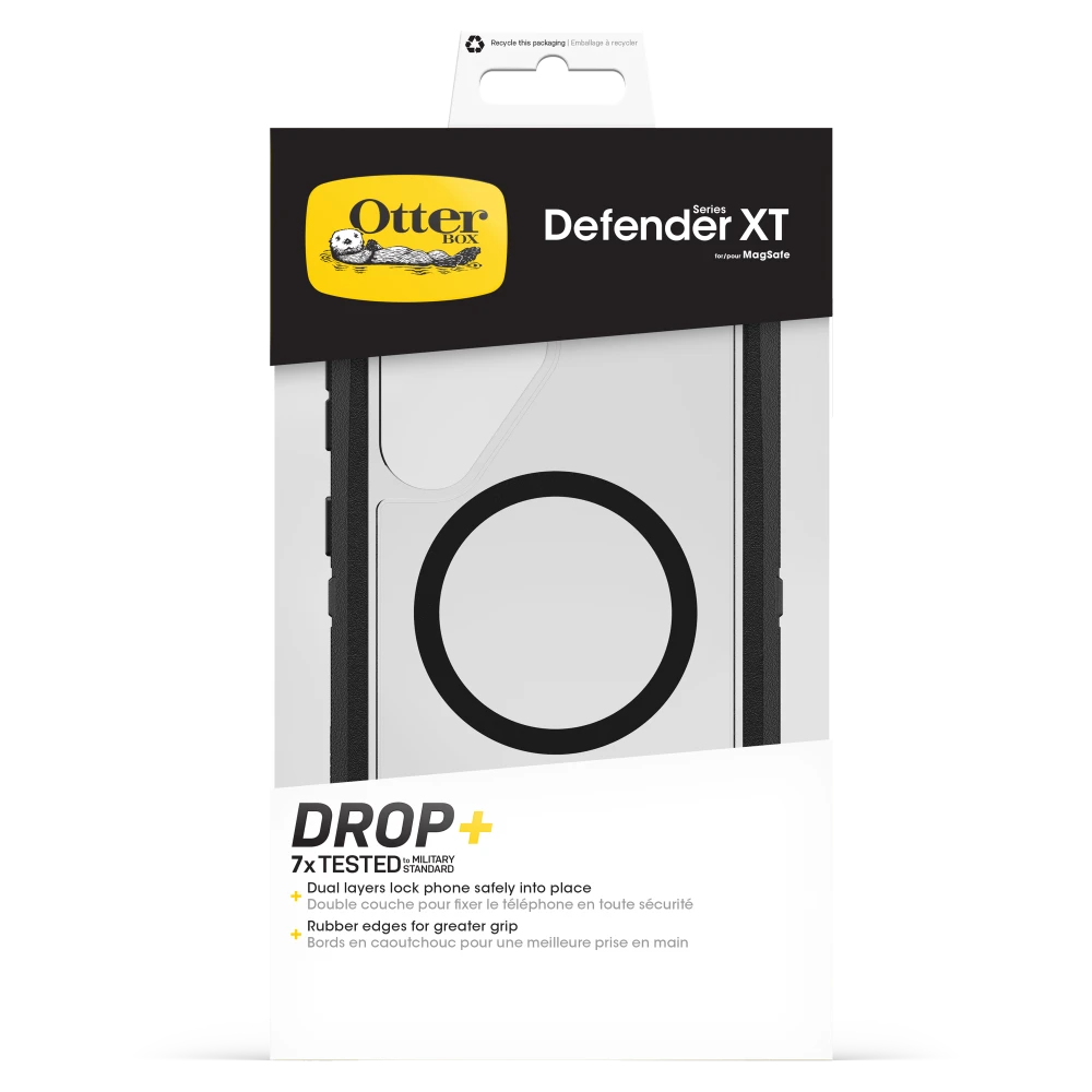 OtterBox - Defender Pro XT Clear Magnetic Case for Samsung Galaxy S25 Ultra - Dark Side