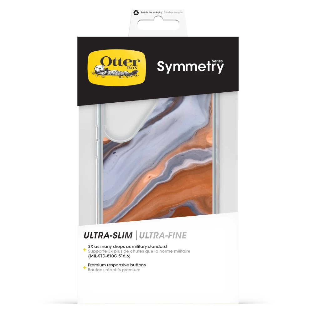 OtterBox - Symmetry Magnetic Case for Samsung Galaxy S25 Ultra - High Desert Marble