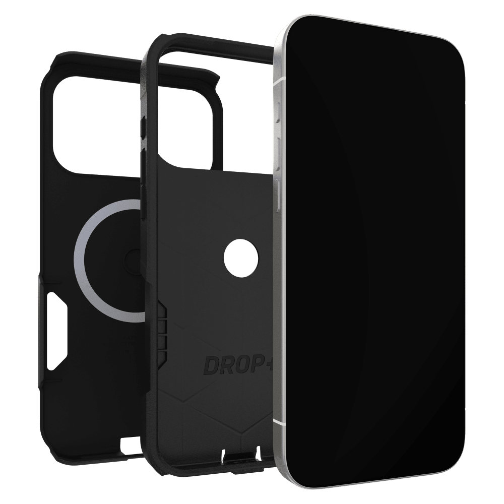 OtterBox - Commuter MagSafe Case with Camera Control for Apple iPhone 17 Pro Max - Black